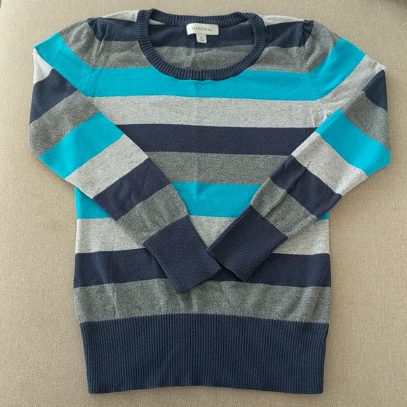 Merona Striped Sweater - Picture 1 of 6